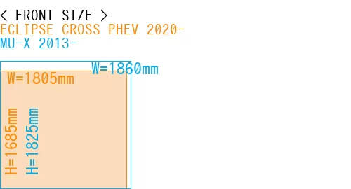 #ECLIPSE CROSS PHEV 2020- + MU-X 2013-
